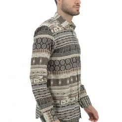 TUPERTU Camicia In Fantasia Tu Per Tu Uomo -Lacoste shop 22383f7e73173eab9543f7d5437a1f17