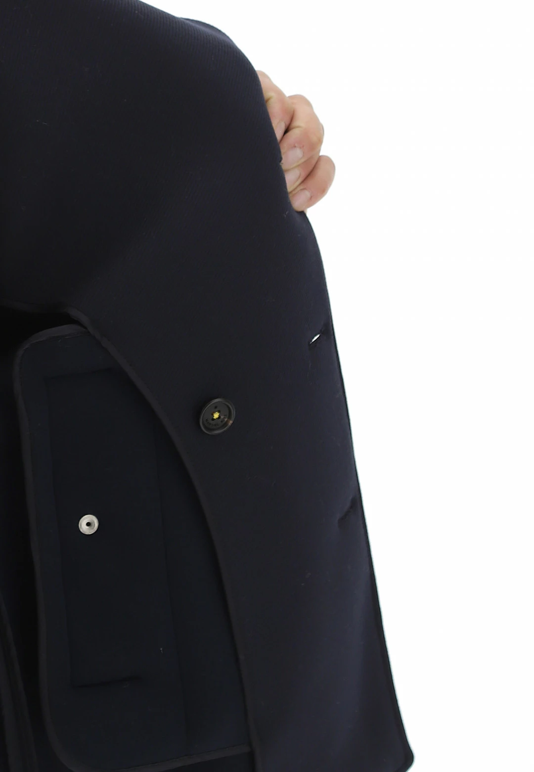 Giaccone Doppiopetto Manuel Ritz Con Lavorazione Picot Diagonale 7 Giaccone Doppiopetto Manuel Ritz Con Lavorazione Picot Diagonale - immagine 5