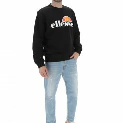 Felpa Girocollo Uomo Ellesse Con Logo Grande -Lacoste shop 230f4e62daf271314ff0013ad026fe3b