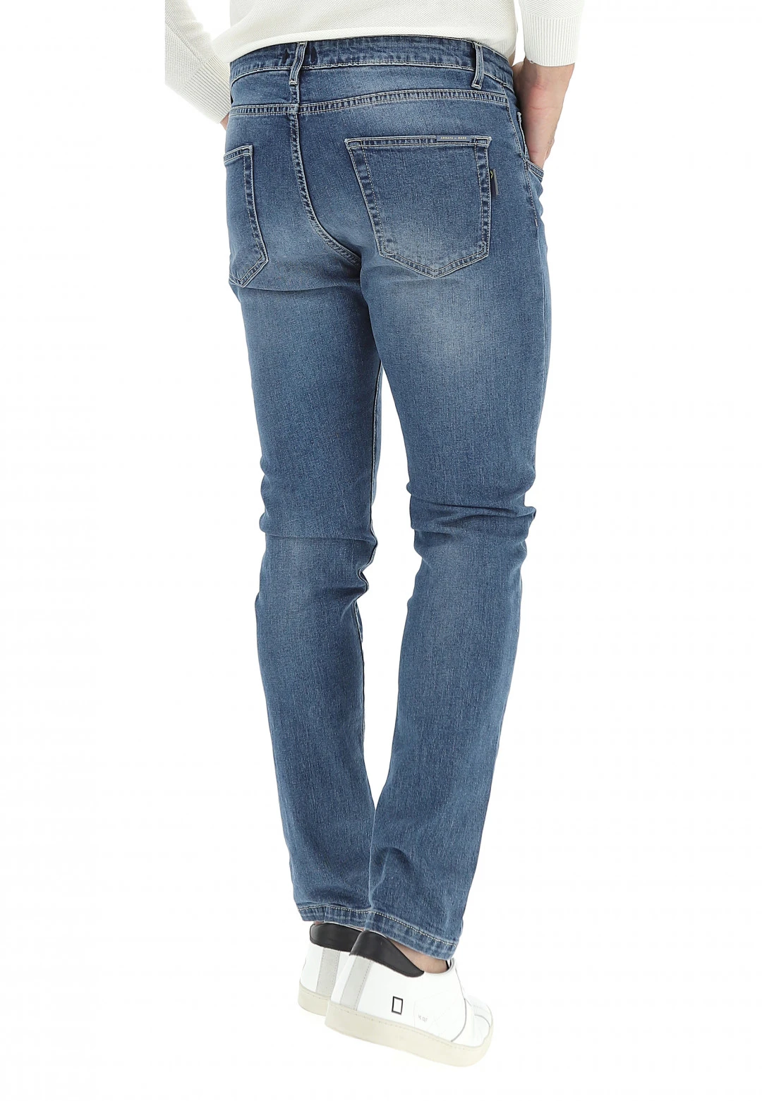 Denim Armata Di Mare Tc1184 Elasticizzato Made In Italy Uomo 5 Denim Armata Di Mare Tc1184 Elasticizzato Made In Italy Uomo - immagine 3