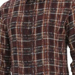 Gaudi Camicia In Viscosa A Quadri Gaudì Regular Fit -Lacoste shop 23b14c221fb732e6f6481610f591db37