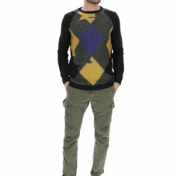 Maglione In Fantasia Rombi Age Misto Lana -Lacoste shop 23bd2ac3e025a30c475e4077f6cad297