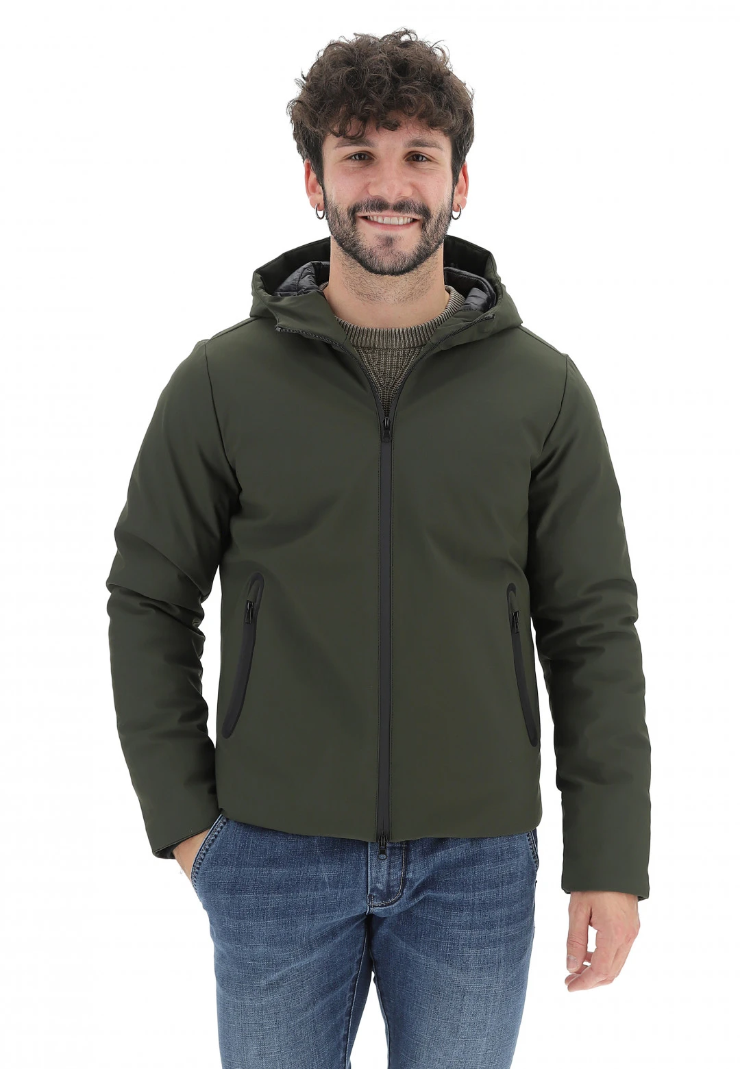 8.9 OTTOPUNTONOVE Giubbino Con Cappuccio Basic 8.9 15 8.9 OTTOPUNTONOVE Giubbino Con Cappuccio Basic 8.9 - immagine 13