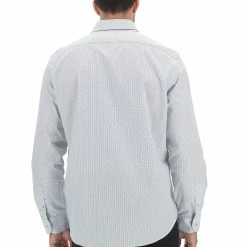 Camicia Manica Lunga Microfantasia Navigare Nvc3202 -Lacoste shop 265e4aa85c9a69baabfc9cdac883d246
