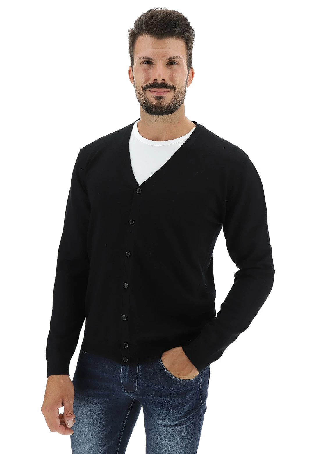 Cardigan Age Con Scollo A V 3 Cardigan Age Con Scollo A V