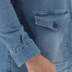 TUPERTU Giacca In Denim Tu Per Tu Uomo -Lacoste shop 26c5522724d8167db41b8359bcf668c4