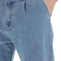 8.9 OTTOPUNTONOVE Jeans 8.9 Uomo Con Pinces Baloon Fit Elasticizzato In Vita -Lacoste shop 277d15bfe5949acac55ad64f3d447c48