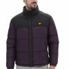 Giubbotto Imbottito Ellesse Bicolor Con Collo A Fascia