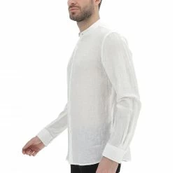 Camicia Age Uomo Con Collo Coreana 100% Lino Tinta Unita 8 Camicia Age Uomo Con Collo Coreana 100% Lino Tinta Unita -Lacoste shop 29dd21cdc8960421ba456a91f0f391a8