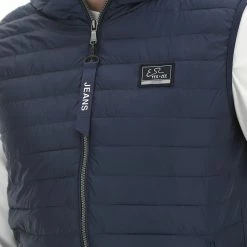 YES.ZEE Gilet Smanicato Con Cappuccio Yes Zee Uomo Tinta Unita -Lacoste shop 2aa0288dbb30e6c7e0221fcf1d805e9f