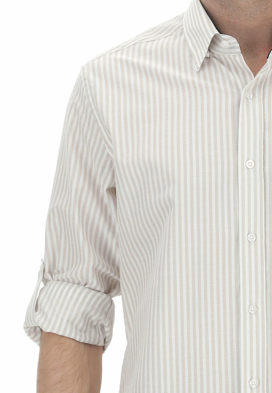 EKS Camicia Uomo èks Botton Up In Fantasia Righe Verticali 7 EKS Camicia Uomo èks Botton Up In Fantasia Righe Verticali - immagine 5