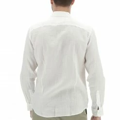 Camicia In Lino Manica Lunga Gianni Lupo Uomo -Lacoste shop 2c1187abac7d6165f996ccd05a927133