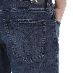 Jeans Calvin Klein Jeans Slim Fit Uomo Stretch Con Lavaggio Scuro -Lacoste shop 2ca282c233406e638bd2fbd4f4891993