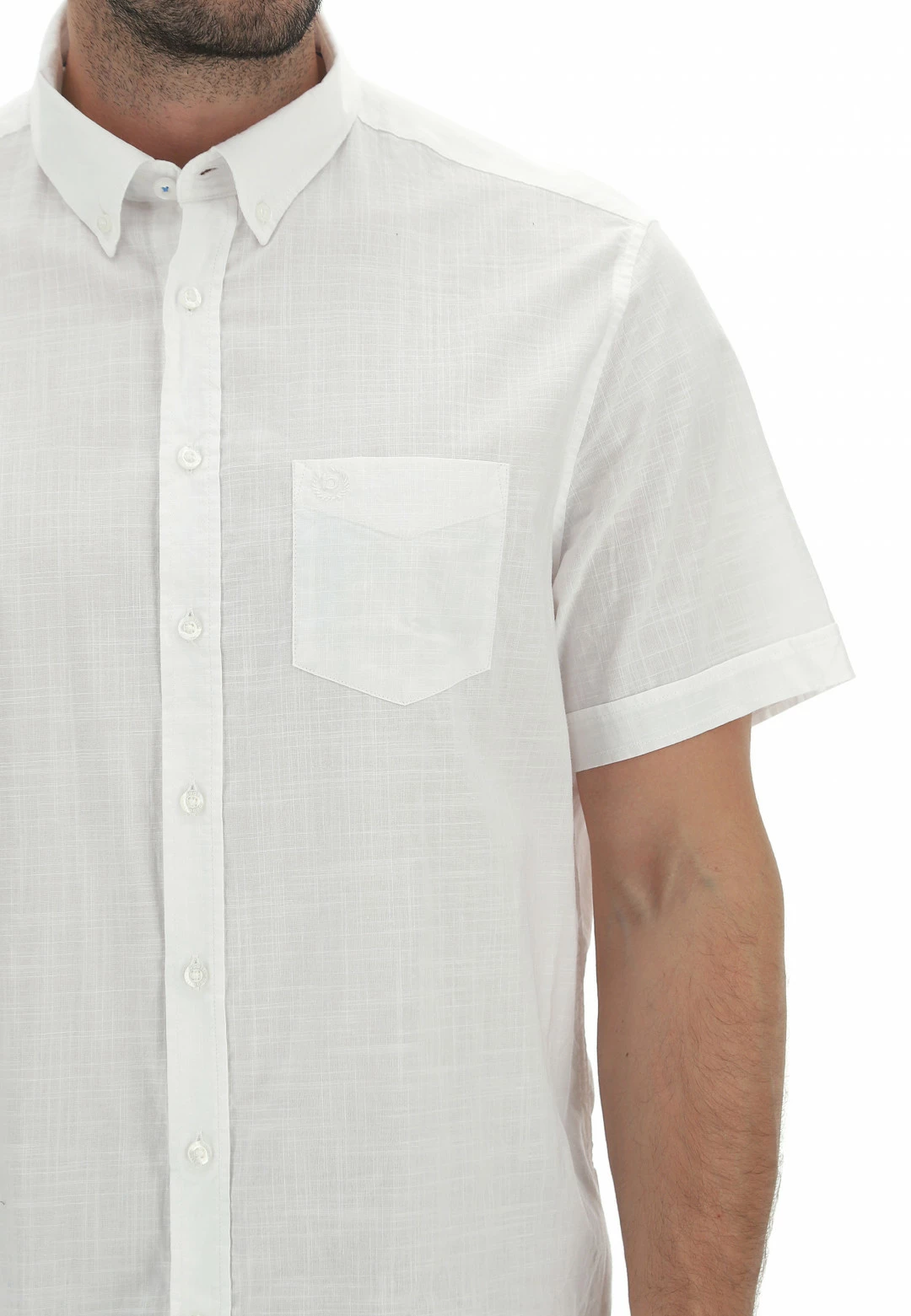 Camicia Bugatti Uomo Mezza Manica In 100% Cotone 6 Camicia Bugatti Uomo Mezza Manica In 100% Cotone - immagine 4