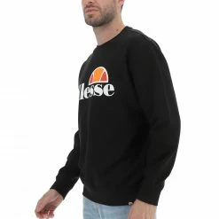 Felpa Girocollo Uomo Ellesse Con Logo Grande -Lacoste shop 2da0547061d71b6008596c5aa790120e