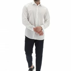 Camicia Tommy Hilfiger Mw0mw29113 Tinta Unita Regular Fit Con Microfantasia -Lacoste shop 2daa78a7f06b7fe2c98a4067da940ba1