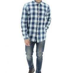 8.9 OTTOPUNTONOVE Camicia Quadri Manica Lunga 8.9 -Lacoste shop 2eb876f9c45347508a436f972759a772