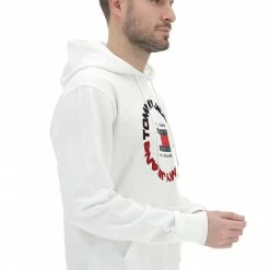 Tommy Hilfiger Jeans Felpa Tommy Jeans Con Cappuccio E Logo Centrale Stampato In Rilievo E Tasca A Marsupio 18 Tommy Hilfiger Jeans Felpa Tommy Jeans Con Cappuccio E Logo Centrale Stampato In Rilievo E Tasca A Marsupio -Lacoste shop 2edb3b5c135cca7c5d3d33238b2f70c3