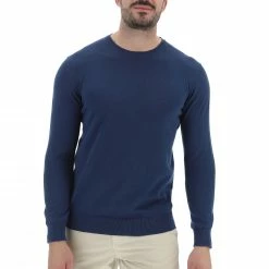 EKS Maglioncino Girocollo èks Uomo In 100% Cotone Tinta Unita -Lacoste shop 2ef91c7cad685c8864250263022ca607