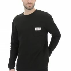 Tommy Hilfiger Jeans Maglioncino Girocollo Tommy Jeans Uomo Con Taschino E Patch Applicata