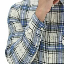 Camicia In Flanella Blend A Fanatsia Check Con Bottoni E Taschino Sul Petto -Lacoste shop 2f34ee6453bedd6d9f565077183e2fca