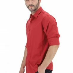 Camicia Stretch Tinta Unita Eks -Lacoste shop 30e67a3ca9f0a3ae7c4d55dfa57459b8