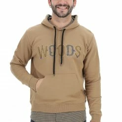 8.9 OTTOPUNTONOVE Felpa Con Cappuccio Scritta Ricami E Tessuti