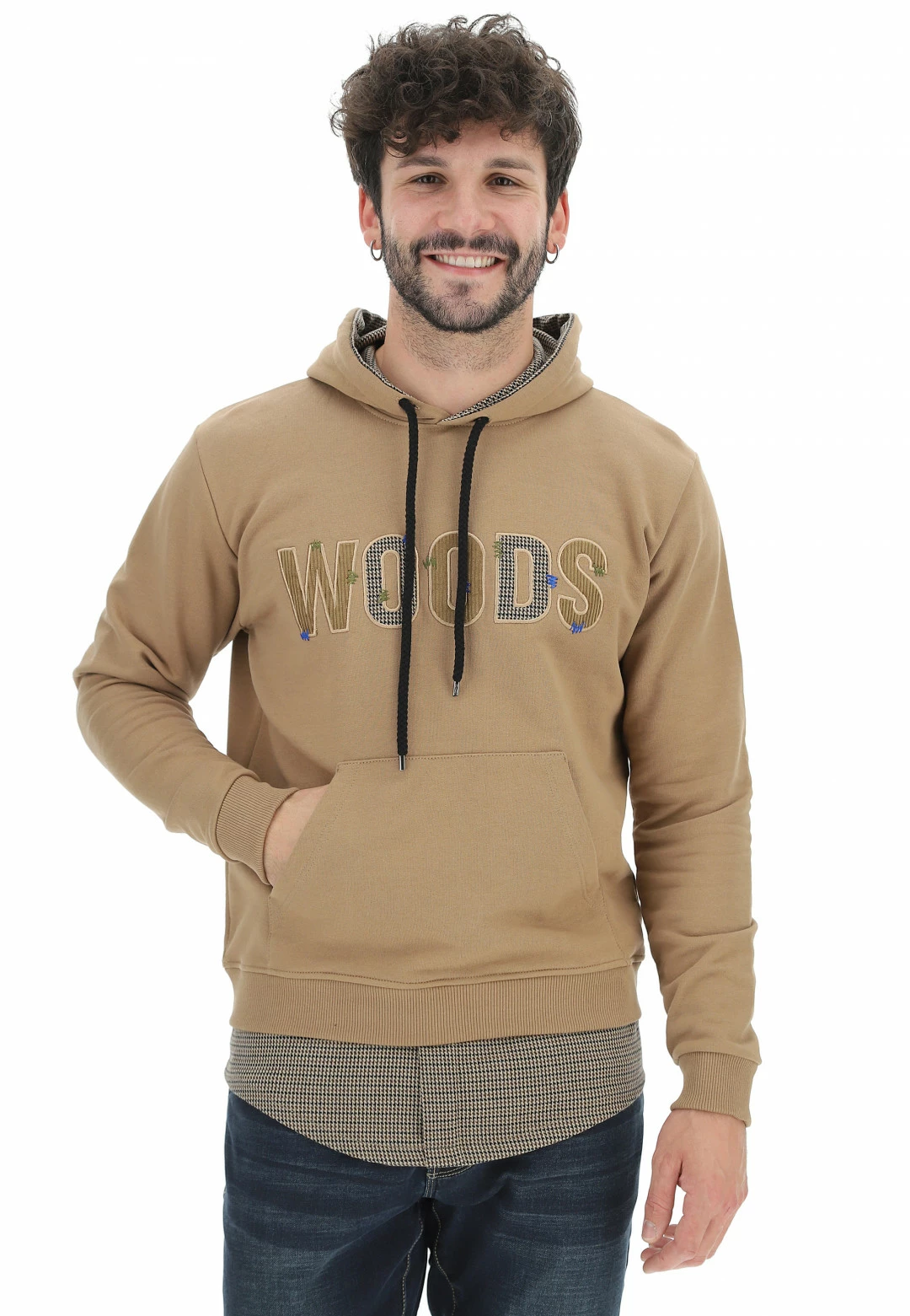 8.9 OTTOPUNTONOVE Felpa Con Cappuccio Scritta Ricami E Tessuti 3 8.9 OTTOPUNTONOVE Felpa Con Cappuccio Scritta Ricami E Tessuti