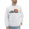 Felpa Girocollo Uomo Ellesse Con Logo Grande