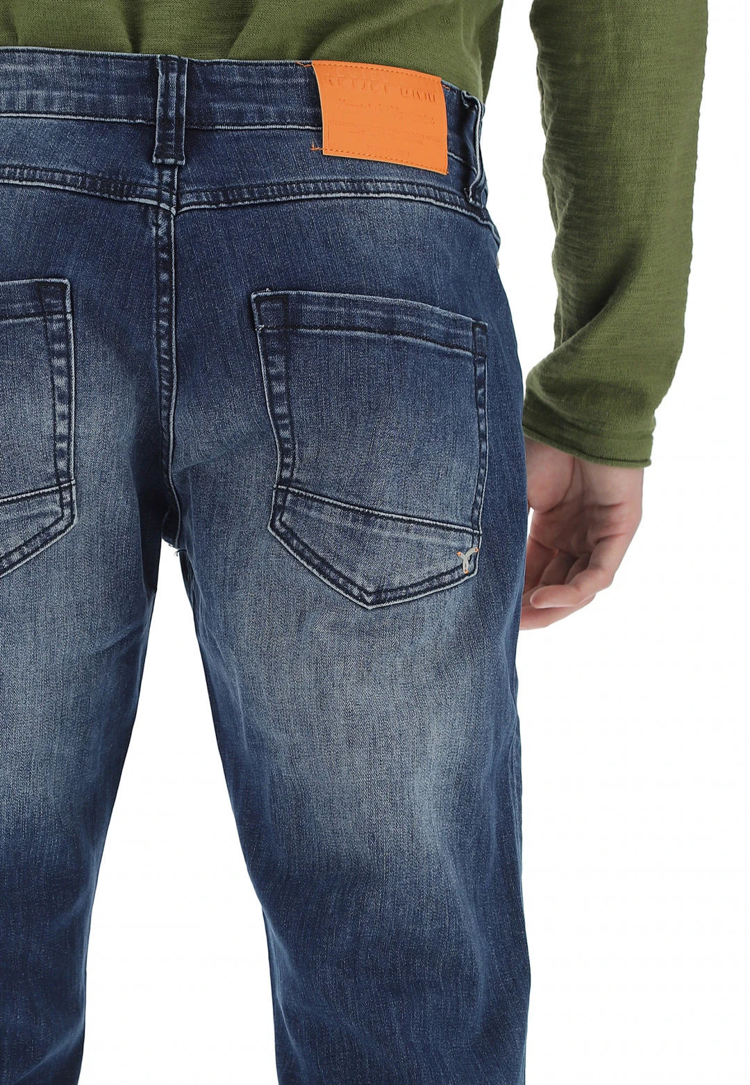 Key Jey Jeans Regular Fit Keyjey Lavaggio Scuro 7 Key Jey Jeans Regular Fit Keyjey Lavaggio Scuro - immagine 5