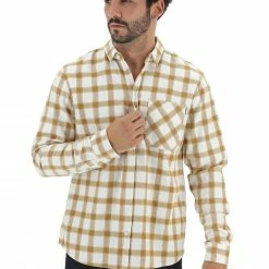 Camicia A Quadri Blend Felpata In Cotone -Lacoste shop 3269c7dcc858f8a9ff2493a64f467bbc