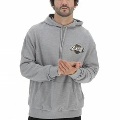 Felpa Con Cappuccio New Era Stampa Lakers