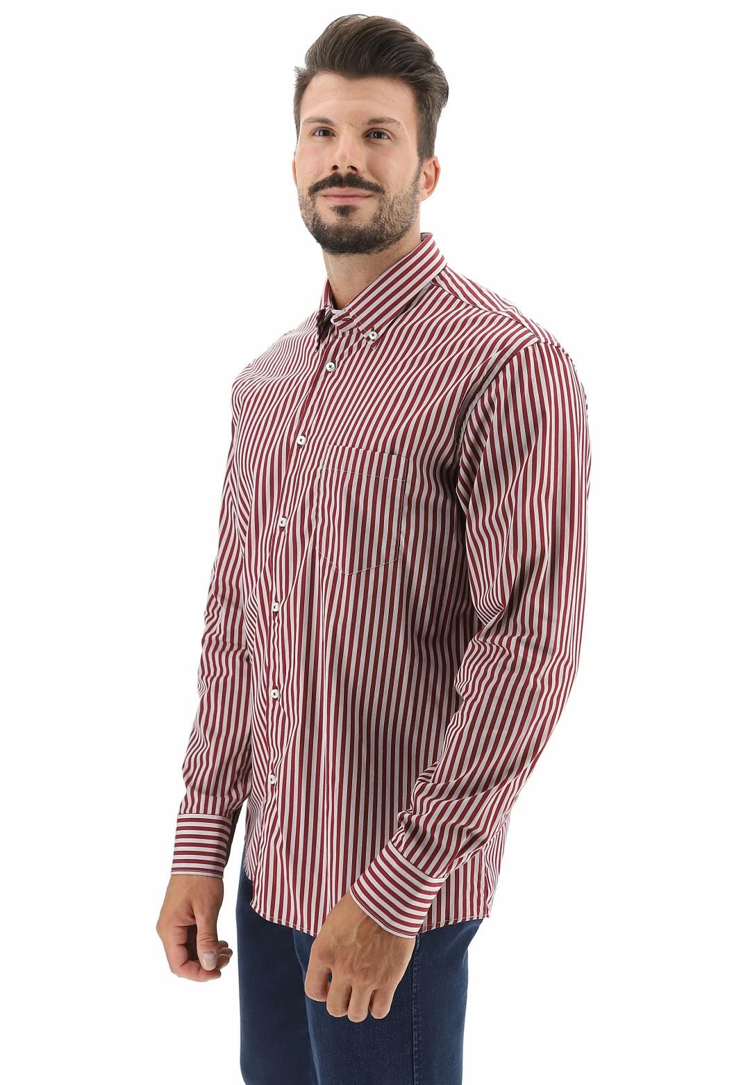 Camicia Rotte Mediterranee Righe Bicolore R2103 9 Camicia Rotte Mediterranee Righe Bicolore R2103 - immagine 7