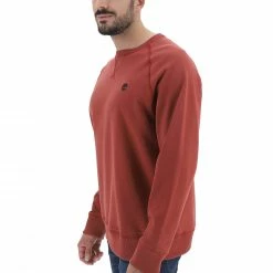 Felpa Girocollo Timberland Uomo Con Logo Ricamato A Contrasto -Lacoste shop 33fe6147a2d4637f2cd899773a3d2485