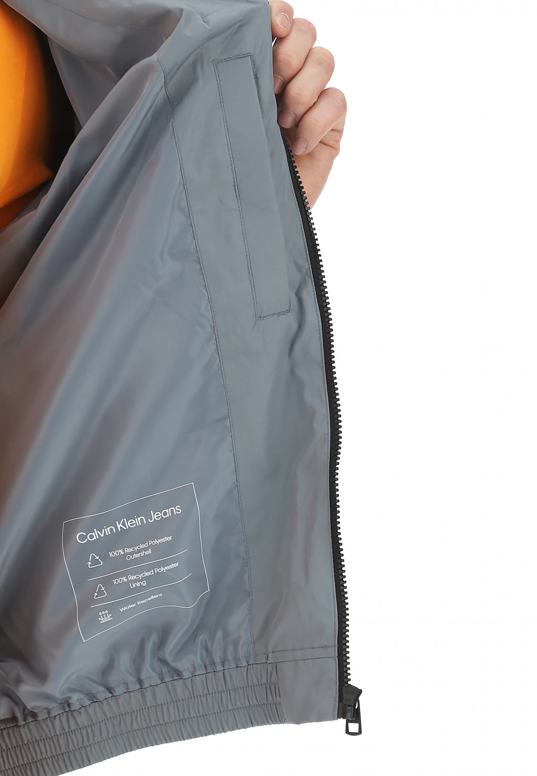 Calvin Klein Jeans Giubbino Calvin Klein Uomo Con Cappuccio E Tasconi Frontali E Logo A Contrasto 8 Calvin Klein Jeans Giubbino Calvin Klein Uomo Con Cappuccio E Tasconi Frontali E Logo A Contrasto - immagine 6