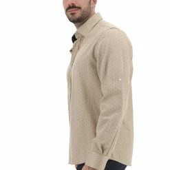 EKS Camicia Stretch Lavorata In Fantasia èks Uomo -Lacoste shop 34769495e11e52014ab3f8764fcfa6ed