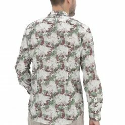 Key Jey Camicia Keyjey Dnm Misto Lino In Fantasia Fiori -Lacoste shop 3489798a8d37e993560dc0f913aed913