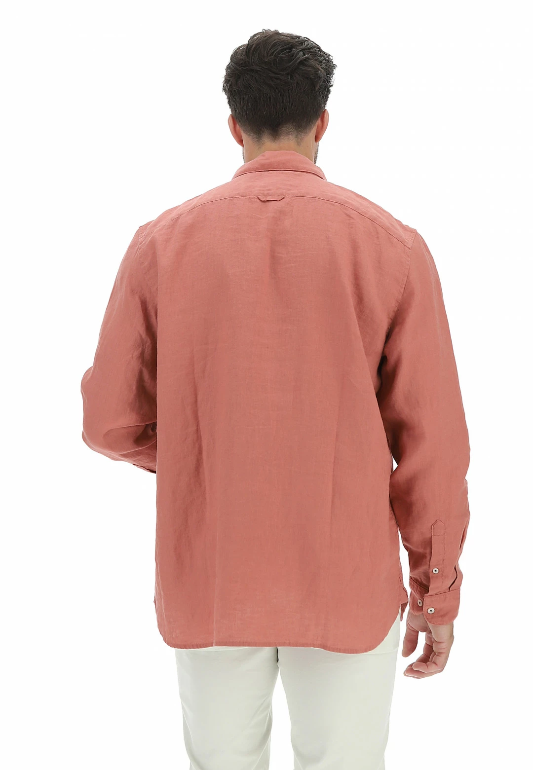 Camicia Timberland Uomo In Lino Con Logo Ricamato Tono Su Tono 10 Camicia Timberland Uomo In Lino Con Logo Ricamato Tono Su Tono - immagine 8