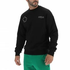 Felpa Girocollo Felpata Comme Des Fuckdown Con Logo Fronte E Retro -Lacoste shop 36858af2fcacad2ae79aa332f12545dc