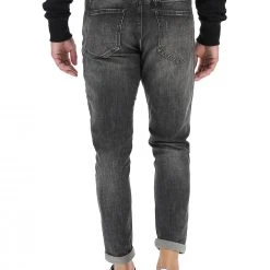8.9 OTTOPUNTONOVE Jeans Nero 8.9 Con Laccio Loose Fit -Lacoste shop 368a3ed098d4d2bf7e5a0808f85157a2