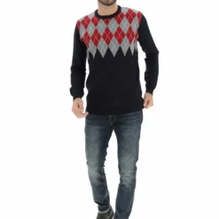 Key Jey Maglia Doppiata Girocollo Keyjey Fantasia Rombi -Lacoste shop 37147df04c925d44ccbd0fd45abe1cd5