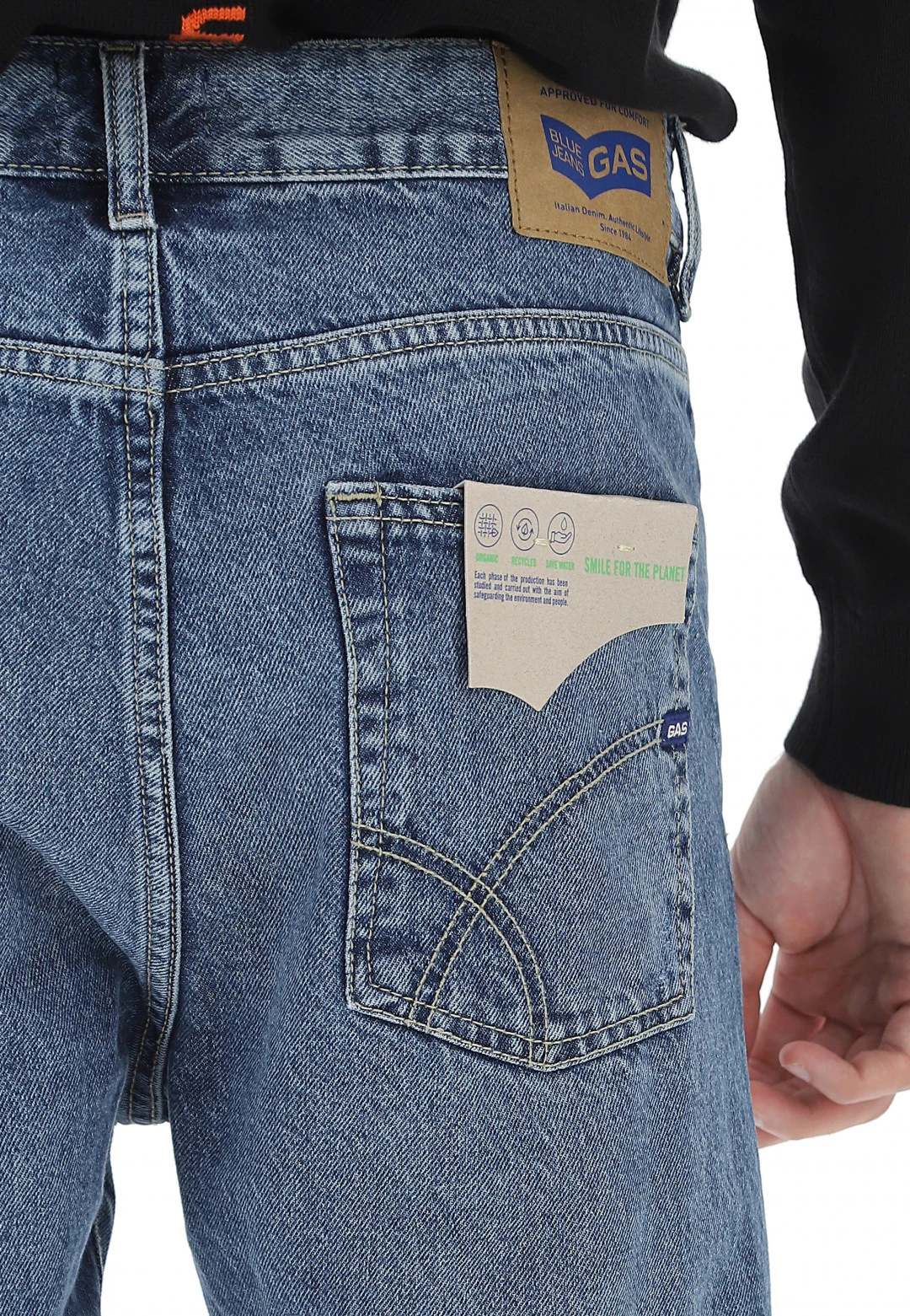 GAS Jeans Jeans 5 Tasche Gas Modello Teo Fit Tapered 8 GAS Jeans Jeans 5 Tasche Gas Modello Teo Fit Tapered - immagine 6