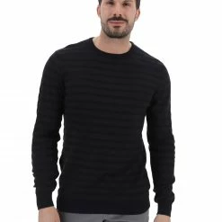 Maglioncino Girocollo Tupertu Uomo In Fantasia A Righe