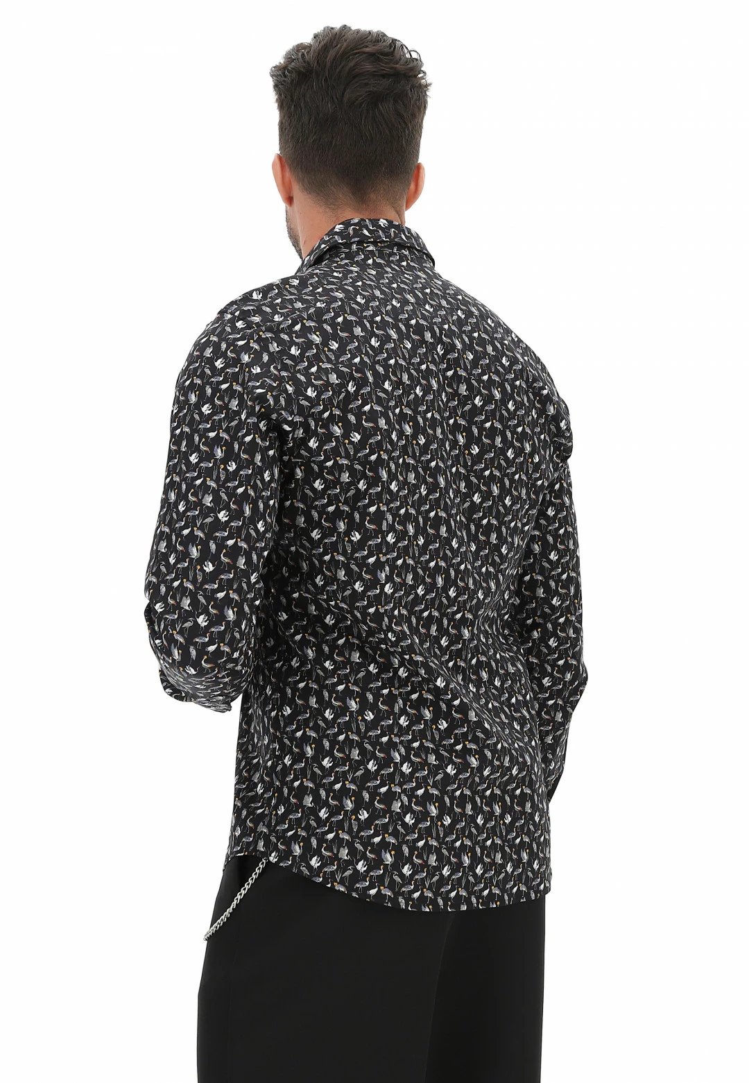 Camicia Stretch Fantasia All Over Eks 5 Camicia Stretch Fantasia All Over Eks - immagine 3