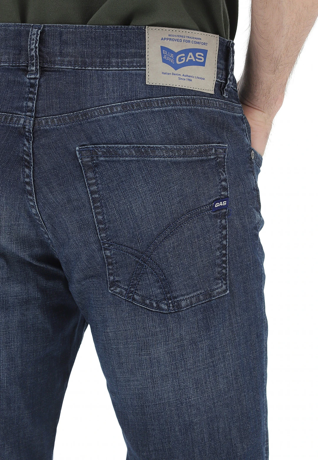 GAS Jeans Jeans Slim Fit Gas Modello Albert 11 GAS Jeans Jeans Slim Fit Gas Modello Albert - immagine 9