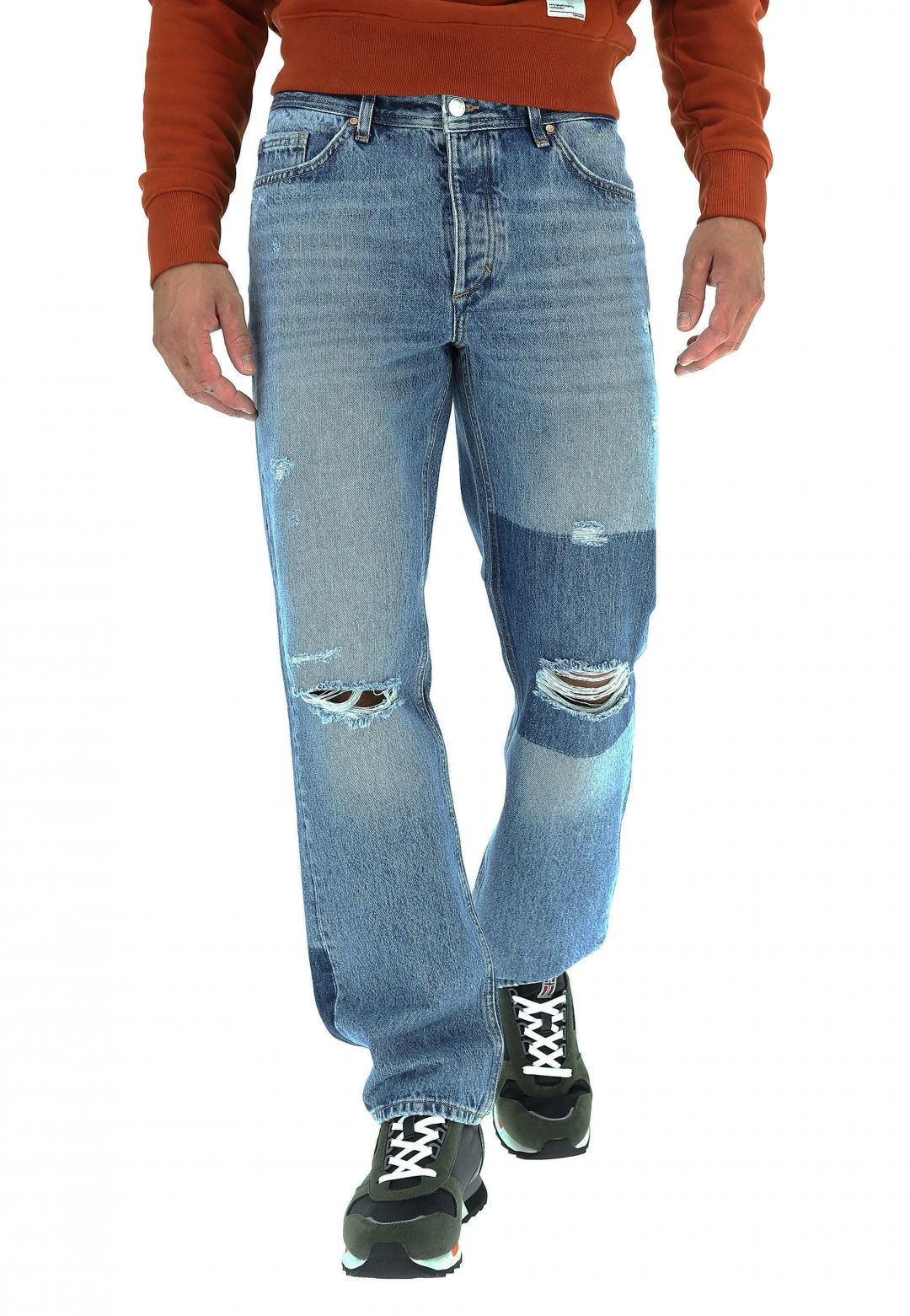 ONLY E SONS Jeans Uomo Only&sons Loose Fit Con Strappi 4 ONLY E SONS Jeans Uomo Only&sons Loose Fit Con Strappi - immagine 2