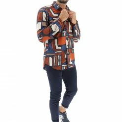 8.9 OTTOPUNTONOVE Camicia 8.9 Fantasi Multicolore Mod. Donatello -Lacoste shop 3f5b204a6c879674af94d5d562d53ef7