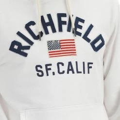 Felpa Con Cappuccio Garzata Richfield Bandiera Usa -Lacoste shop 3f6fcba3e8c01f1b50813a3b7c28c0d4