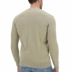 EKS Maglioncino Girocollo èks Uomo In 100% Cotone Tinta Unita -Lacoste shop 40521548da7e3702e813ff8da00c5551