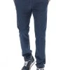 Chinos In Denim Bugatti Stretch Uomo Con Tasche A Filo